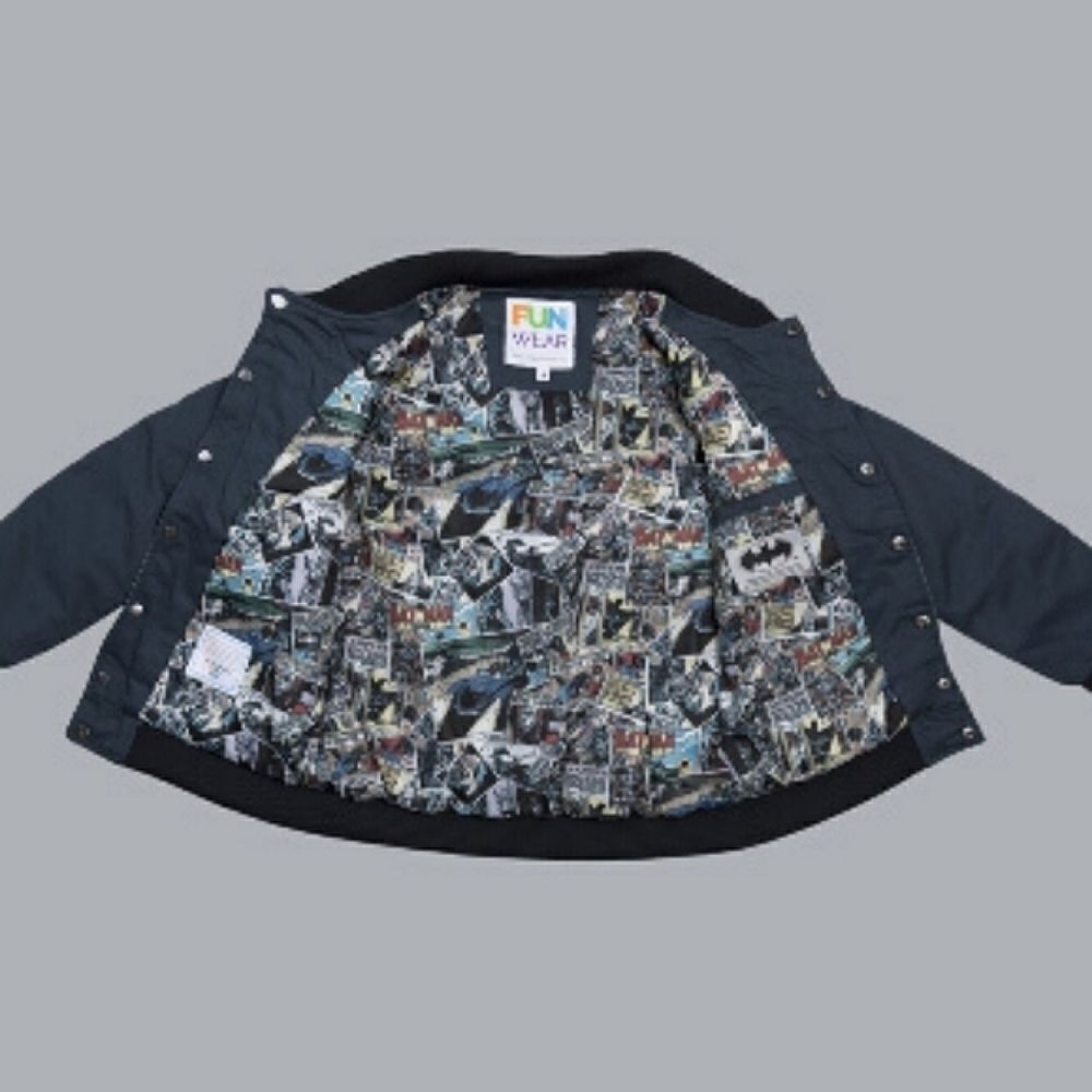 DC Batman Boys Snap Button Jacket 